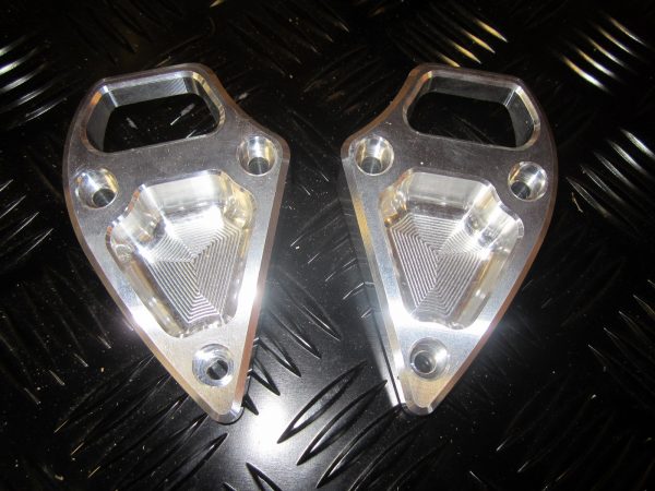 Frame triangle Silver, black or bi-color