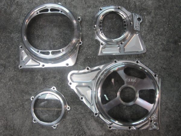 Engine lid kit silver look through